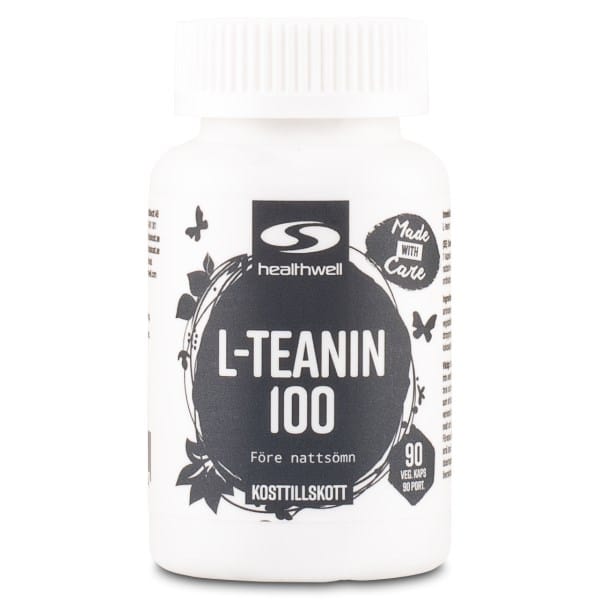 L-theanin 100, 90 kapsler