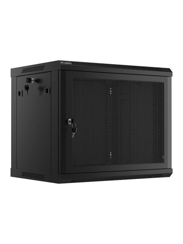 Lanberg WF01 Series - rack - 600 x 450 with perforated door flat pack - 9U