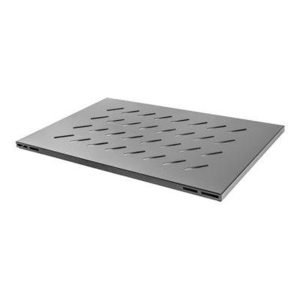 Lanberg - rack shelf - for open rack 480.5x580 mm - 1U