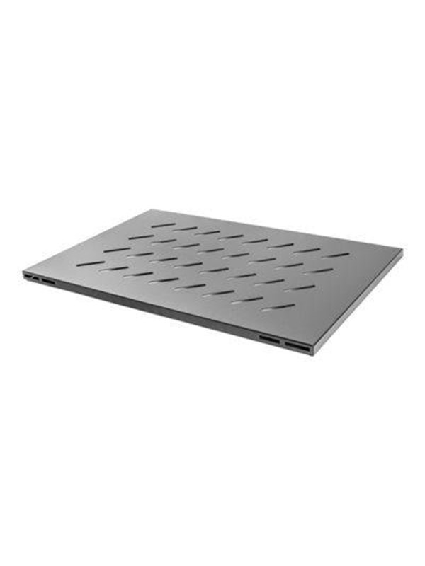 Lanberg - rack shelf - for open rack 480.5x580 mm - 1U