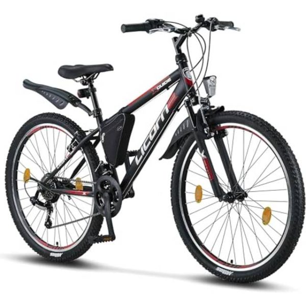 Licorne Bike Guide Premium Mountainbike 26 Zoll Børnecykel