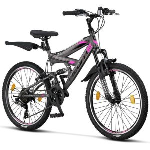 Licorne Bike Strong V Premium Mountainbike 24 und 26 Zoll