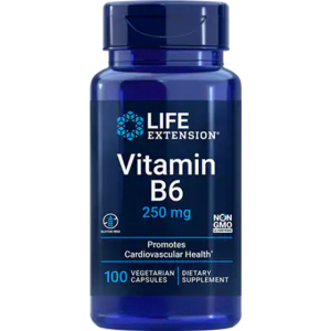 Life Extension Vitamin B6 250mg 100 stk