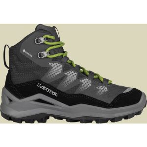 Lowa Kid's Maddox Pro GTX Mid Vandresko Børn - Sort/Grå