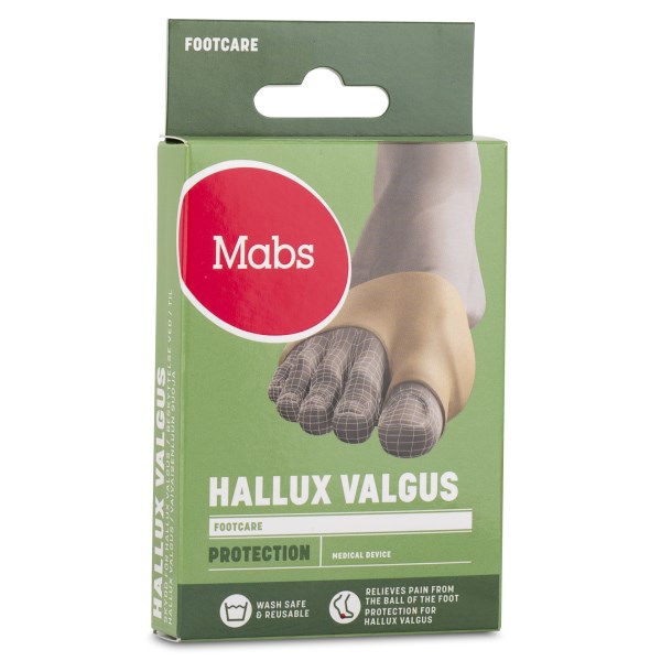 Mabs Hallux Valgus Beskyttelse, One Size