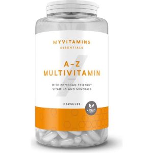 Myvitamins A-Z-multivitaminkapsler (vegansk) 180Kapsler