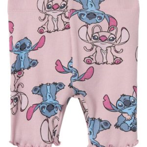 NAME IT Stitch Rib Shorts Asbina Cameo Pink