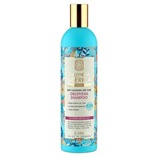 NS Oblepikha Siberica Shampoo Deep Cleansing and Care, 400 ml