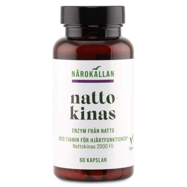 Närokällan Nattokinase, 60 kapsler
