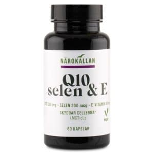Närokällan Q10 + Selen + E, 60 kapsler