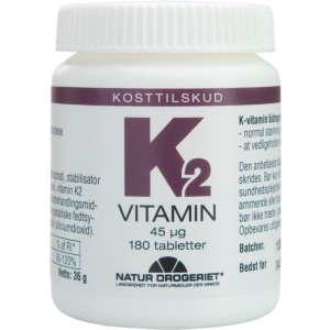 Natur Drogeriet K2 Vitamin 180 stk