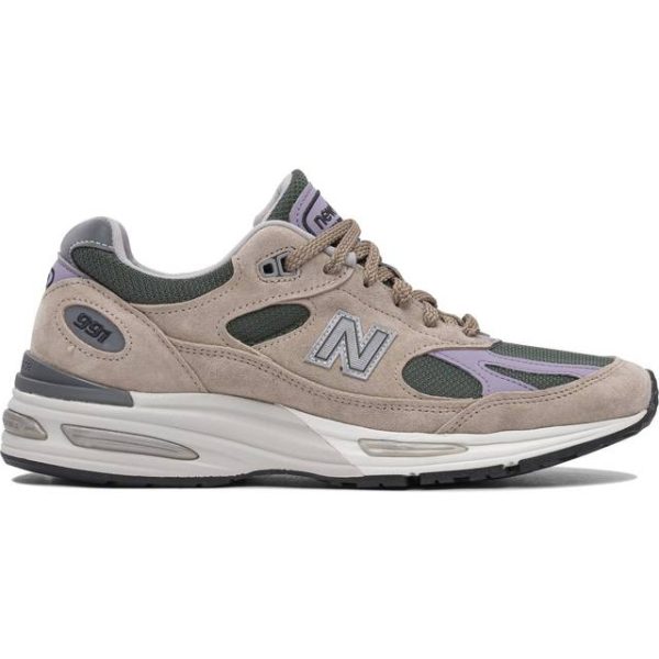 New Balance 991v2 Sneakers - Cement/Douglas Fir