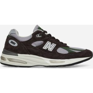 New Balance 991v2 Sneakers Licorice/Lavender Gray