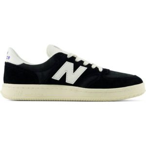 New Balance Sorte Sneakers i Ruskind - Hvid