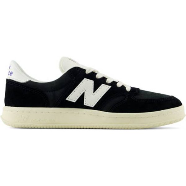 New Balance Sorte Sneakers i Ruskind - Hvid