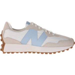 New Balance Women's 327 Shoes - Blue/Tan
