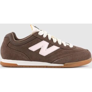 New Balance Womens RC42 Trainers - Brown/Pink Detail