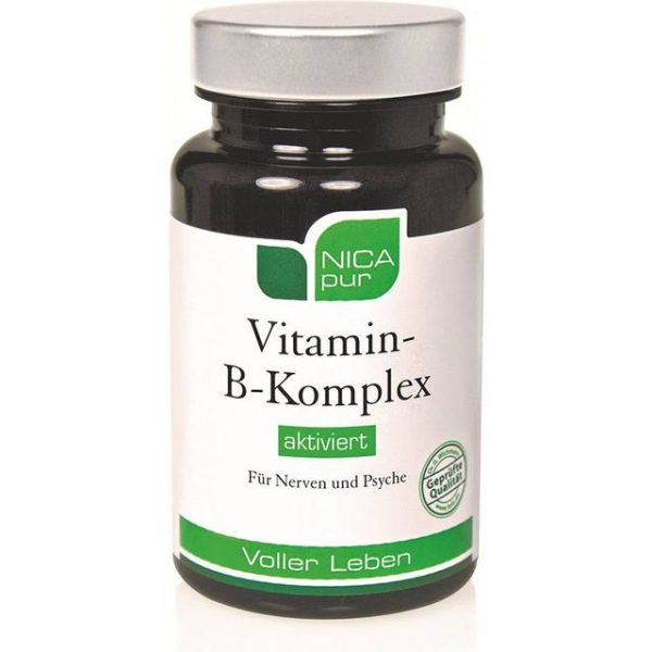 Nicapur Vitamin B Komplex aktiviert Kapseln
