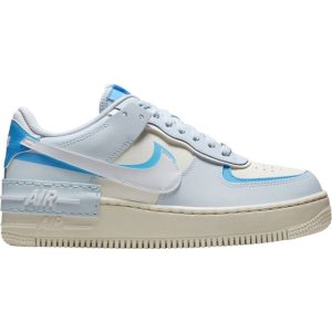 Nike Air Force 1 Shadow Sko - Lysebeige/Azur/Pastelblå/Hvid