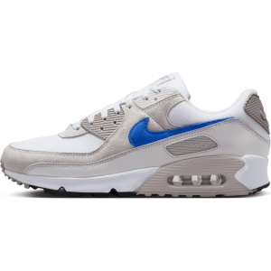 Nike Air Max 90 Casual Shoes - White/Blue/Racer Blue