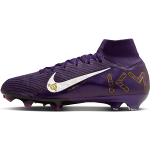 Nike Mercurial Superfly 10 Elite Kylian Mbappé FG High Top Fodboldstøvler - Lilla