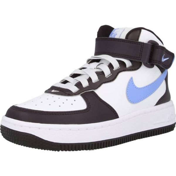 Nike Nike Air Force 1 Mid EasyOn - Lyselilla/Sort/Hvid
