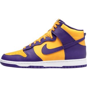 Nike Nike Dunk High Retro "Lakers" sneakers unisex Leather/Rubber/Fabric Purple