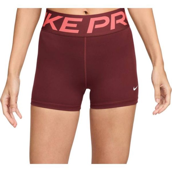 Nike Pro Sculpt Cykelshorts Med Høj Talje - Rød