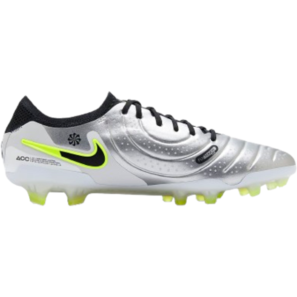 Nike Tiempo Legend 10 Elite FG - Metallic Silver/Volt/Black/Volt