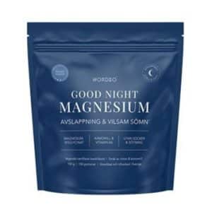 Nordbo Good Night Instant Magnesium pulver, 150g.