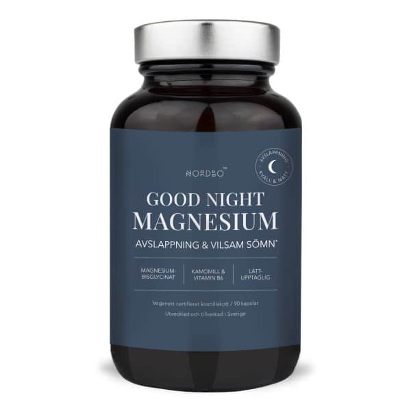 Nordbo Good Night Magnesium, 90 kapsler