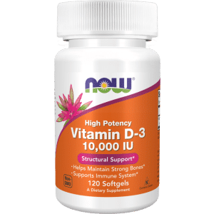 Now Foods Vitamin D-3 10000iu 120 stk