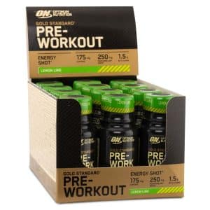 Optimum Gold Standard PWO Shot, 12 stk, Lemon Lime