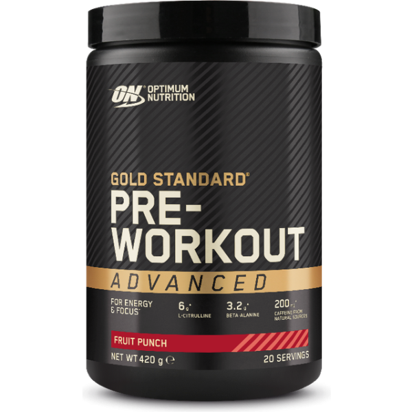 Optimum Nutrition GOLD STANDARD PRE-WORKOUT ADVANCED 420 g-Fruit Punch