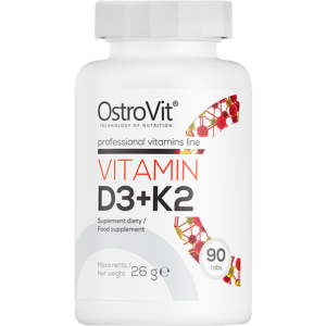 OstroVit Vitamin D3 + K2 90 stk