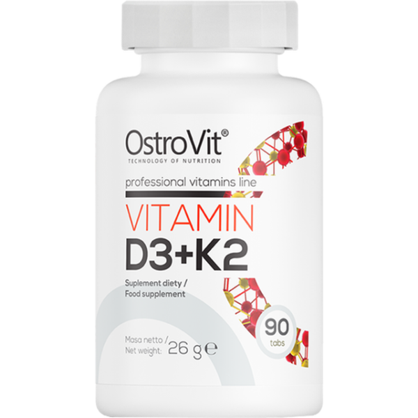 OstroVit Vitamin D3 + K2 90 stk