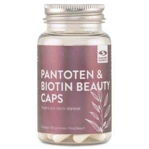 Pantoten & Biotin Beauty Caps, 60 kapsler