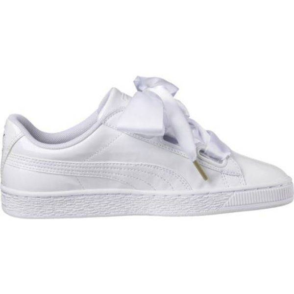 Puma Basket Heart Patent W - Puma White