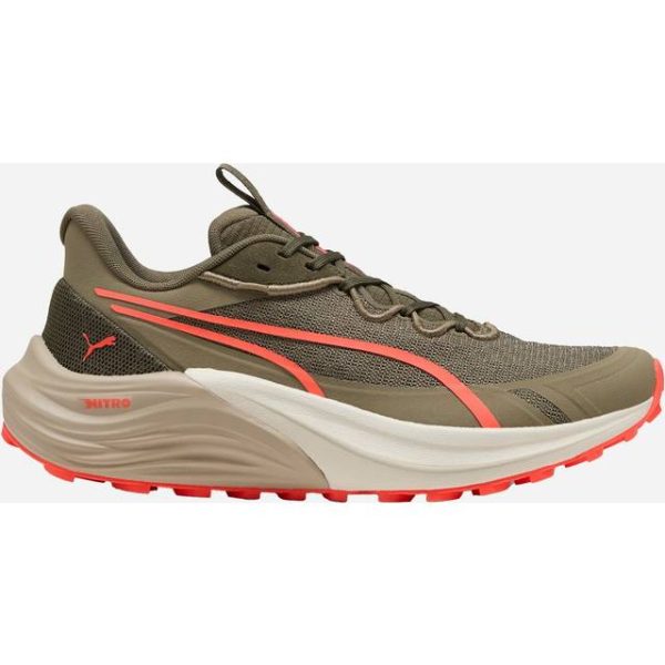 Puma Electrify NITRO 4 Trail Running Shoes - Glowing Red