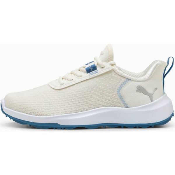 Puma Fusion Crush Sport Women's Golf Shoes - Warm White/Blue Horizon