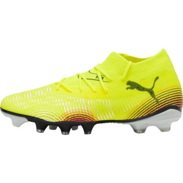 Puma Future 8 Match FG/AG Football Boots - Yellow Alert/Black