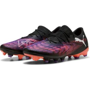 Puma Future 8 Match Low FG/AG Unlimited - Sort/Hvid/Rød