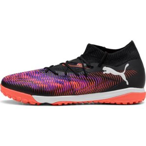 Puma Future 8 Match TT Football Boots - Black/Hvid/Rød Kvinde