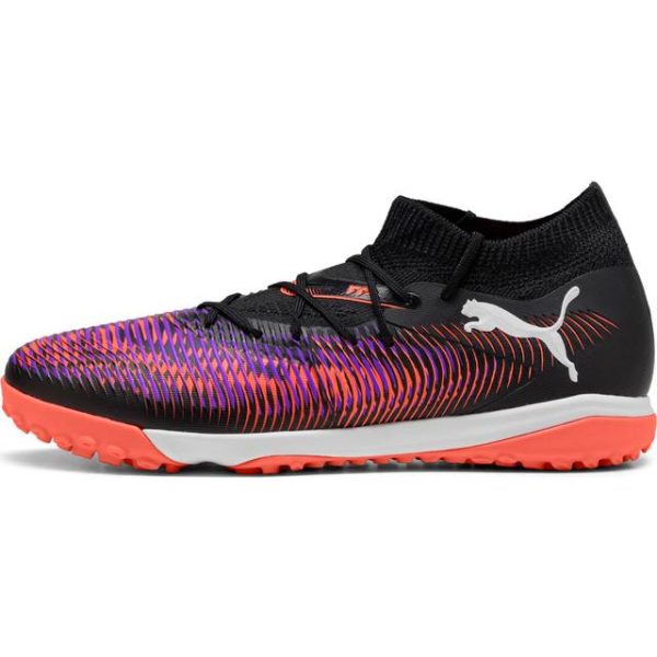 Puma Future 8 Match TT Football Boots - Black/Hvid/Rød Kvinde