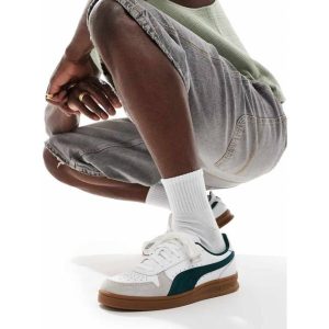 Puma Indoor Sneakers Unisex - White/Dark Myrtle/Gum
