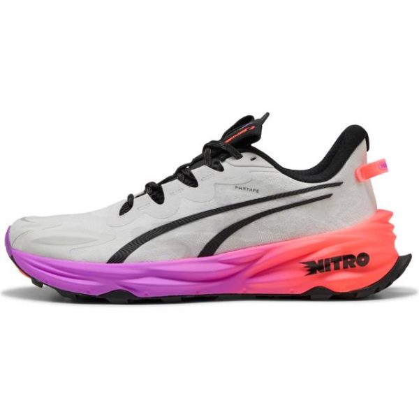 Puma Men's Fast-Trac Nitro 3 Trail Running Shoes - Gray