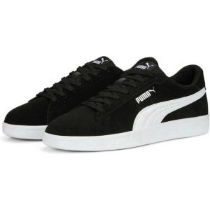 Puma Mens Smash 3.0 Trainers Black