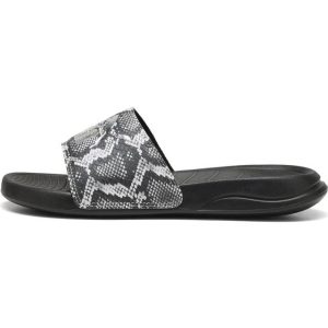 Puma Popcat 20 Snake Chic Slides - Black