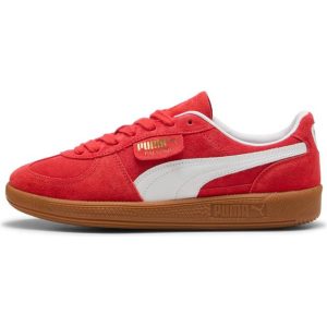 Puma Sneaker Low Palermo - Guld/Lys Rød/Hvid