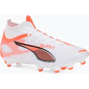Puma Ultra 5 Match+ FG/AG Football Boots - White